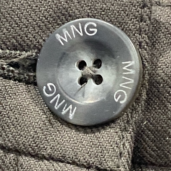 BNWT Mango Basics size 2  Green Office Pants Cotton - Picture 5 of 11